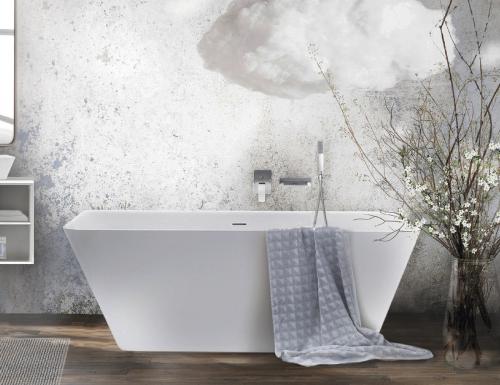 PAA Silkstone vanna Quadro 1600 x 750 mm eleganti mūsdienīga