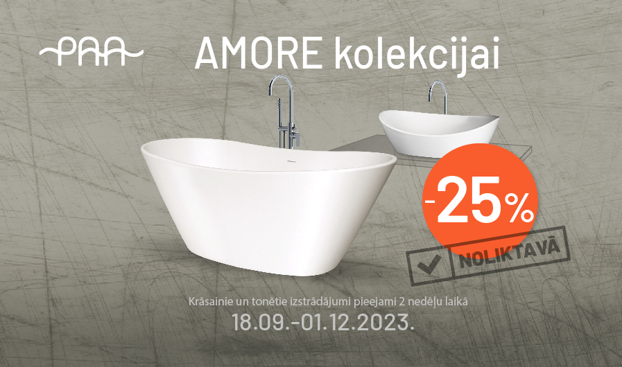 AMORE kolekcijai -25%
