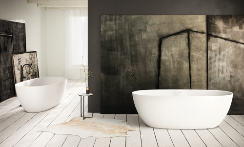 PAA Silkstone brīvi stāvoša vanna Bella 1705 x 800 mm elegances paraugs